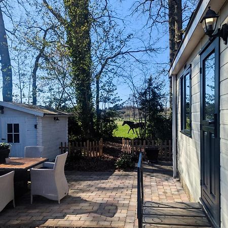 Hotel Chique Chalet Met Zicht Over De Weilanden Op De Veluwe إبّ المظهر الخارجي الصورة